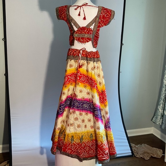 Vibrant Dopamine Bollywood Outfit in a Stunning Array of Colors, Hand Made - Picture 2 of 16